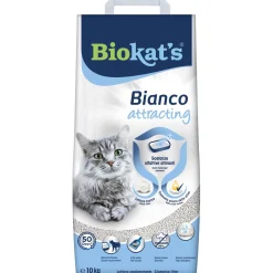 Lettiera per gatti Biokat`s Bianco Attracting 10 kg