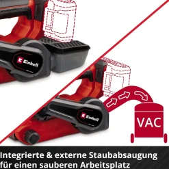 Levigatrice a nastro Einhell TP-BS 18/457 Li BL 18 V - Solo