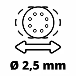 Levigatrice rotorbitale Einhell TC-RS 425 425 W