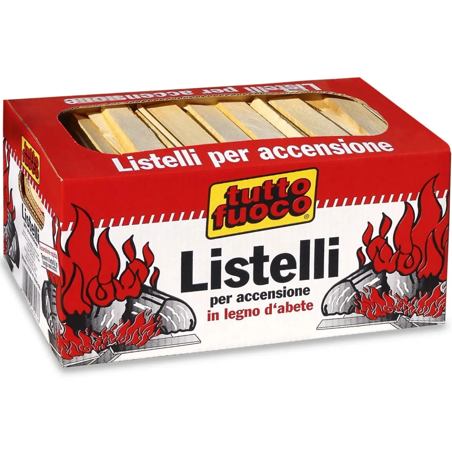Listelli accendifuoco in legna di abete 14 DMC ca. 4 kg