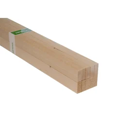 Listello confezione abete grezzo 10x23x2000 mm 10 pz