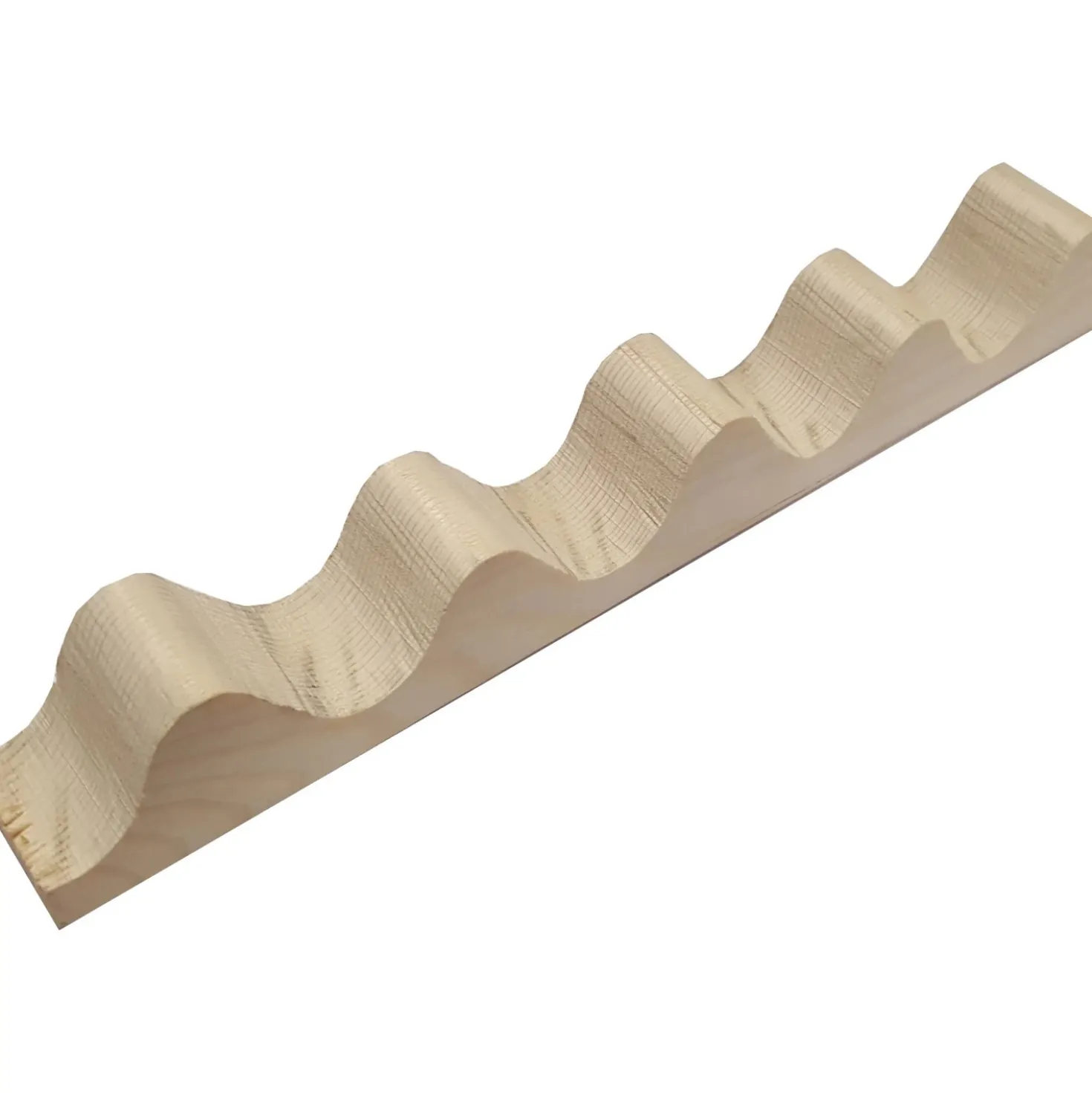 Listello di legno ondulato per lastre Onduline 2000x35x40 mm