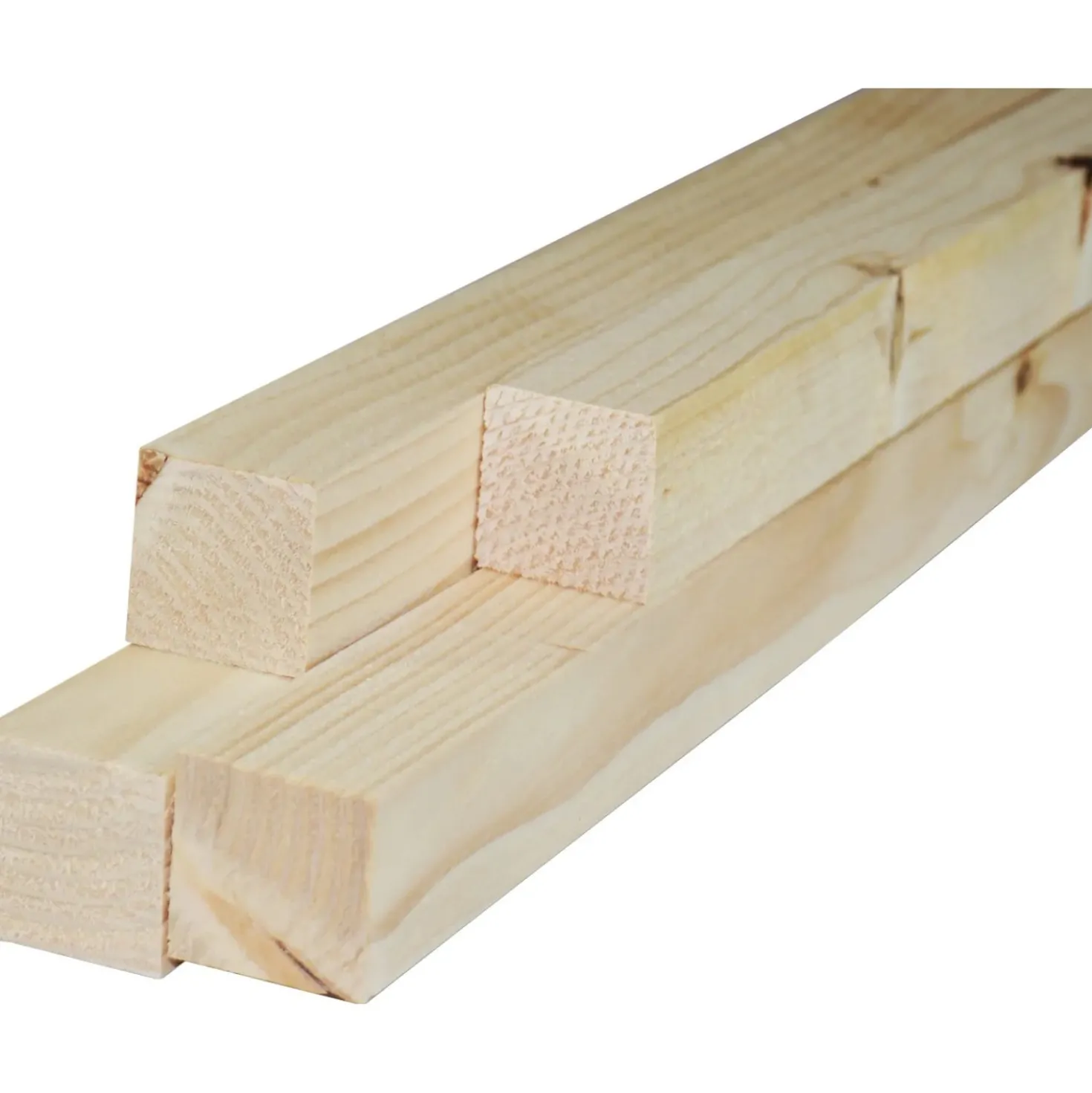 Listello in abete grezzo 40x40x2000 mm