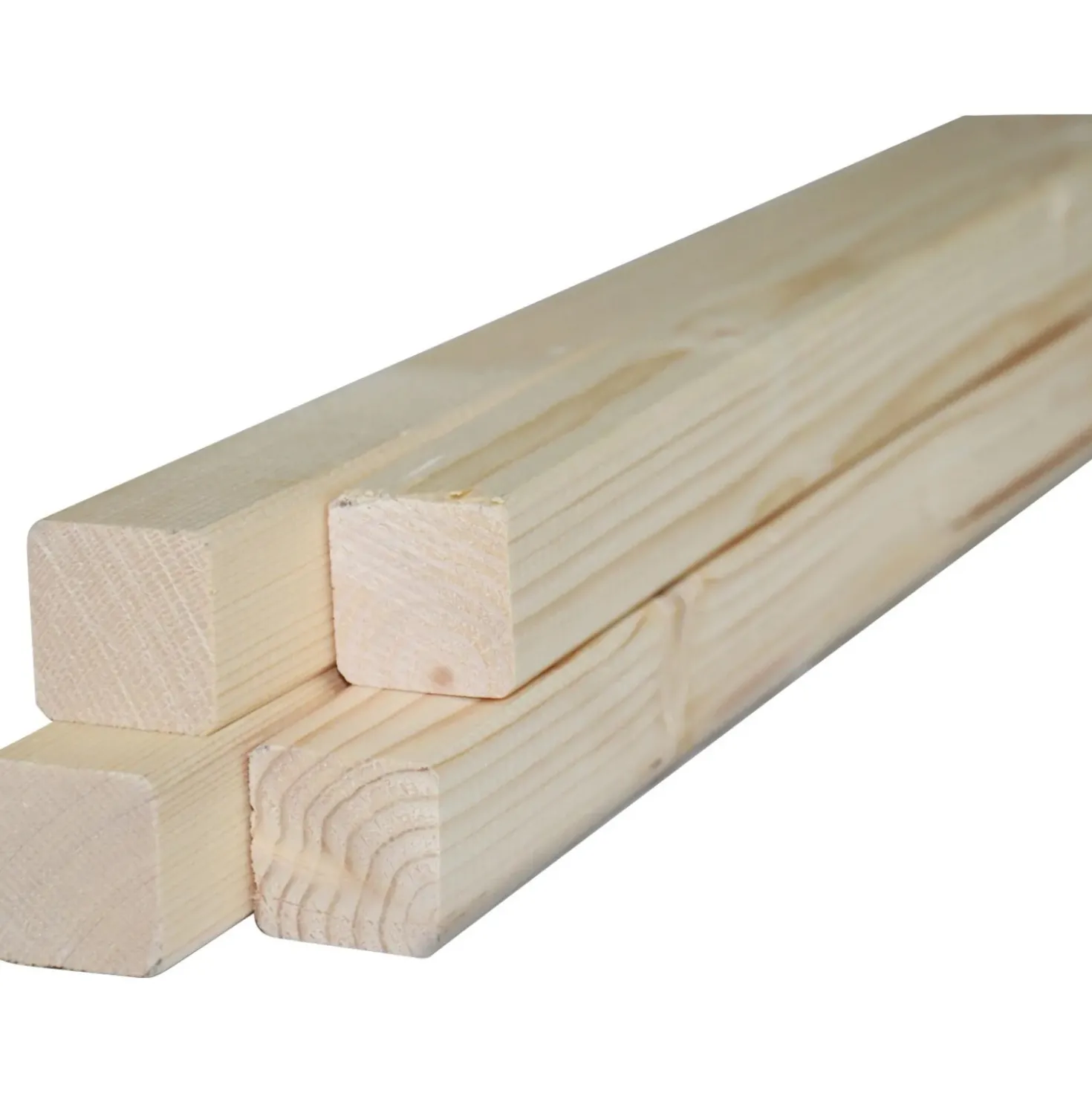 Listello in abete grezzo 30x30x1000 mm