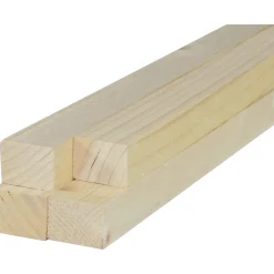 Listello in abete grezzo 40x50x2000 mm