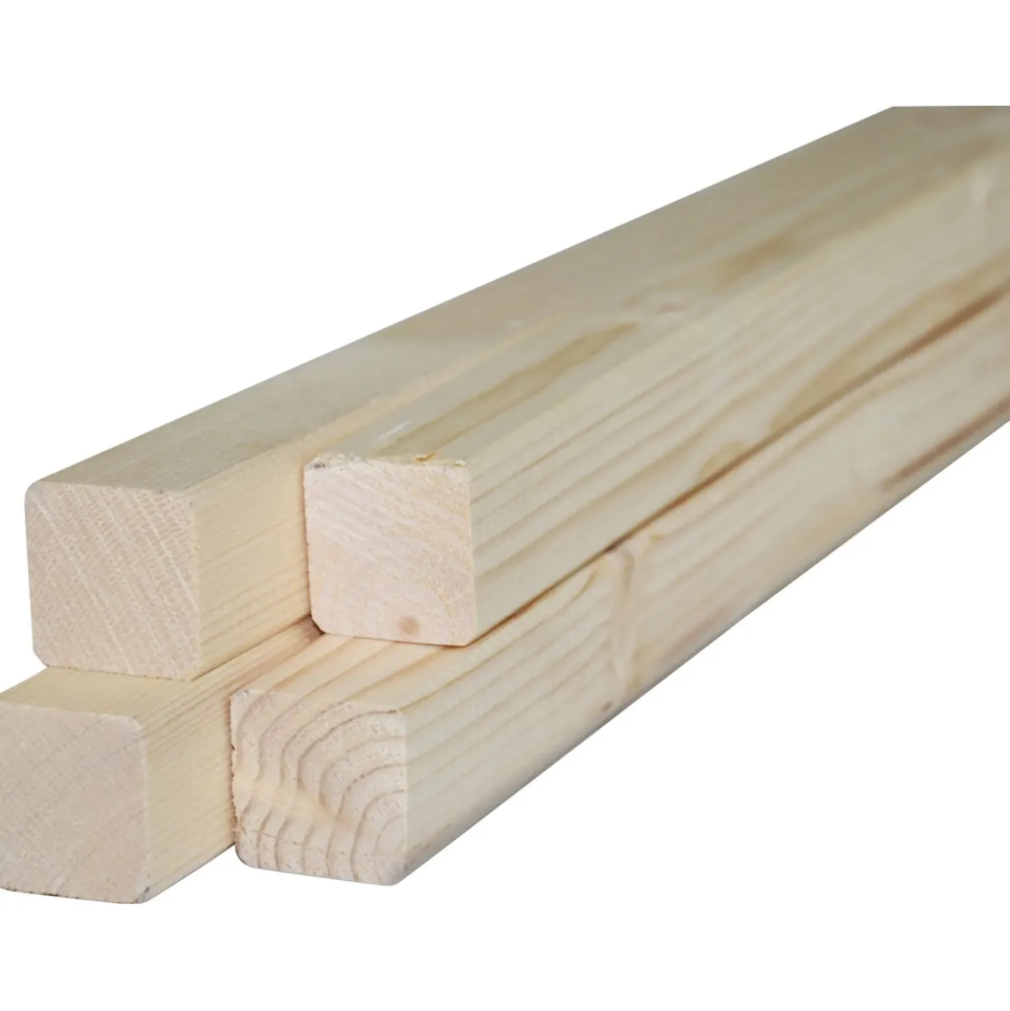 Listello in abete grezzo 30x30x3000 mm