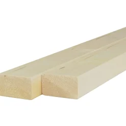 Listello in abete piallato 45x80x2000 mm