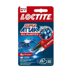 Loctite Super Attak per plastica 2g+4ml