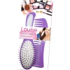 LOUISE set spazzola e pettine colori assortiti