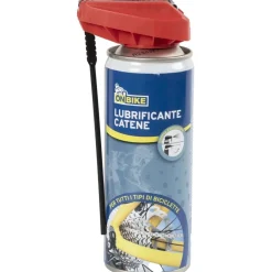 Lubrificante catene spray 200 ml doppio erogatore