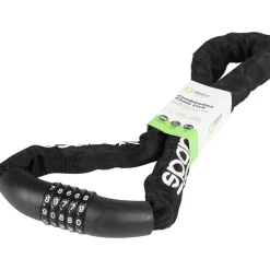 Lucchetto a catena Sparco con combinazione nero