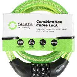 Lucchetto morbido Sparco con combinazione