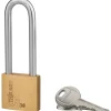 Lucchetto ottone 30 mm arco 53 mm 2 chiavi