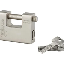 Lucchetto Thor blindato 84 mm 5 chiavi reversibile