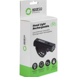 Luce frontale Sparco da bicicletta ricaricabile