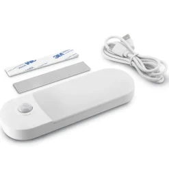 Luce LED ricaricabile con sensore di movimento crepuscolare