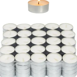 Lumino rotondo bianco Ø 3,9 set 100 pz