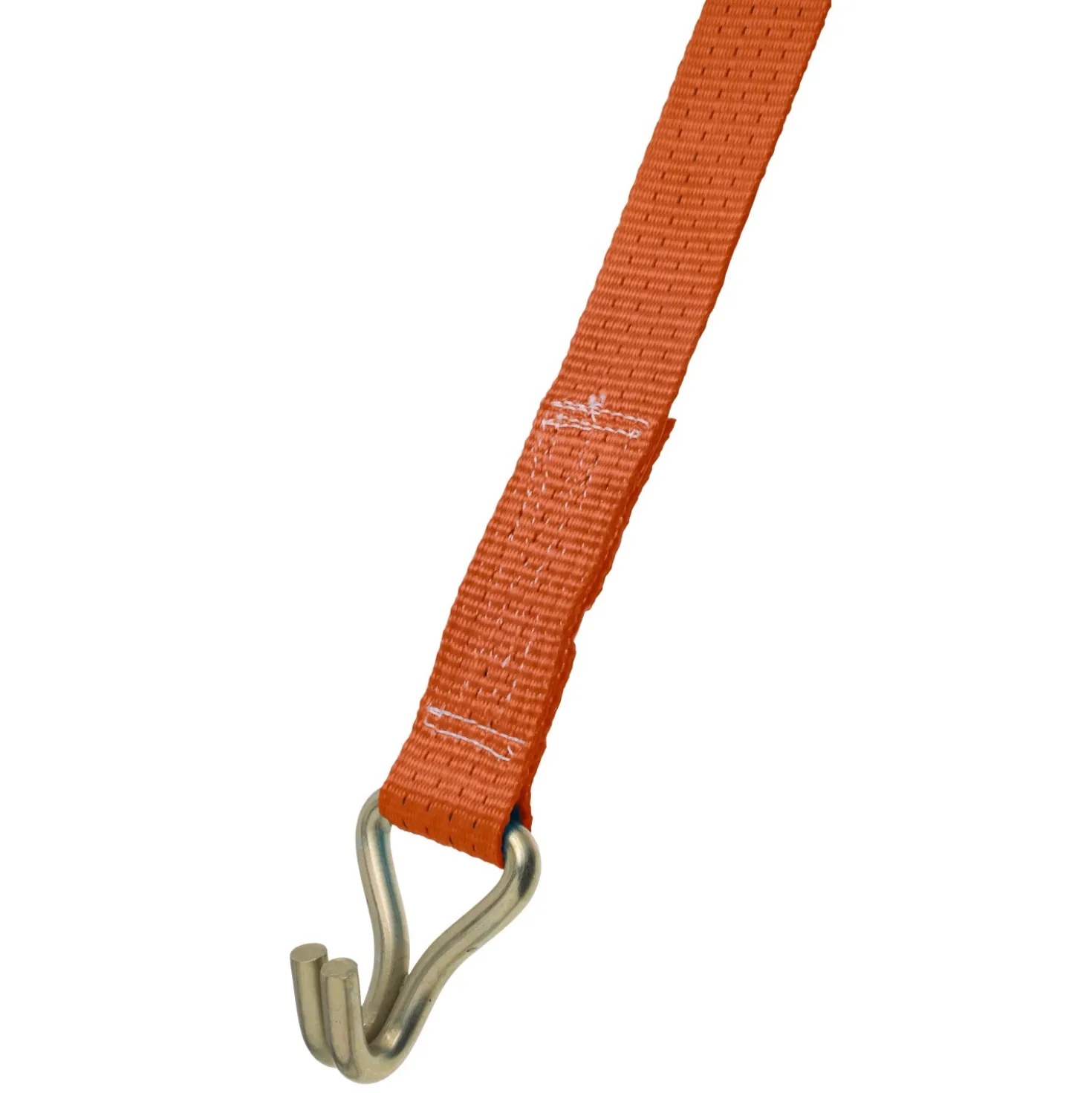 LUX-TOOLS cinghia di ancoraggio con cricchetto e ganci a doppia punta 50 mm x 8