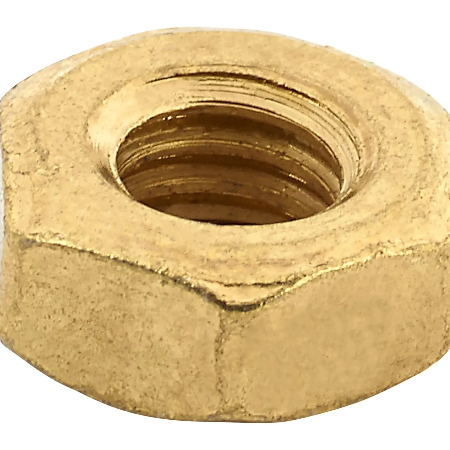 LUX-TOOLS Dado esagonale LUX-TOOLS M4 ottone 8 pz