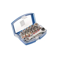 LUX-TOOLS Kit 24 chiavi a bit e a tubo Comfort