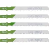 LUX-TOOLS lame bimetallo per seghetto alternativo legno codolo a T 5 pz