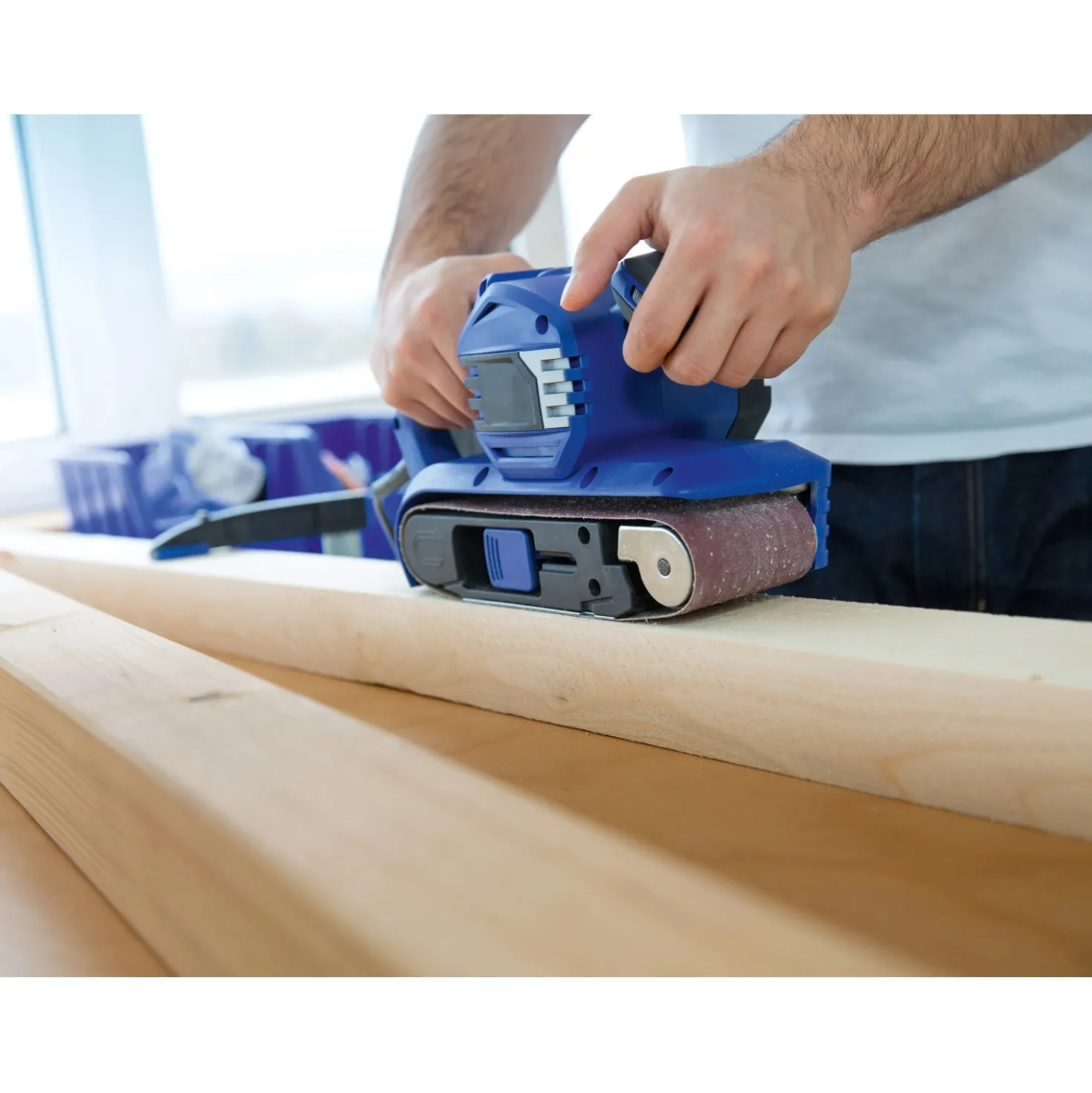 LUX-TOOLS Nastro abrasivo LUX-TOOLS Classic 75x533 mm K120 3 pz