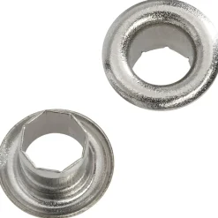 LUX-TOOLS Occhielli LUX-TOOLS argento 4 mm x 7,5 mm