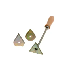 LUX-TOOLS raschietto per vernice con 3 lame