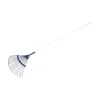 LUX-TOOLS rastrello per foglie con manico 140 cm