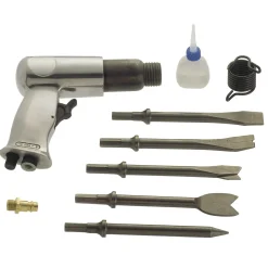 LUX-TOOLS Scalpellatore pneumatico LUX-TOOLS set 5 punte