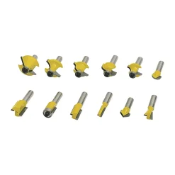 LUX-TOOLS set di frese 12 pz