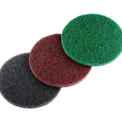 LUX-TOOLS set dischi fibra abrasiva per levigatrice rotorbitale Ø 125 mm