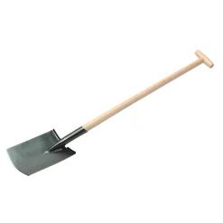 LUX-TOOLS vanga da giardino con impugnatura a T e manico 85 cm