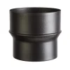 Maggiorazione porcellanata nero opaco 100F-120M H 11 cm