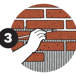 Malta adesiva per mattone faccia a vista Elabrick 5 kg marrone