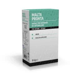 Malta pronta grigia per interno ed esterno 5 Kg