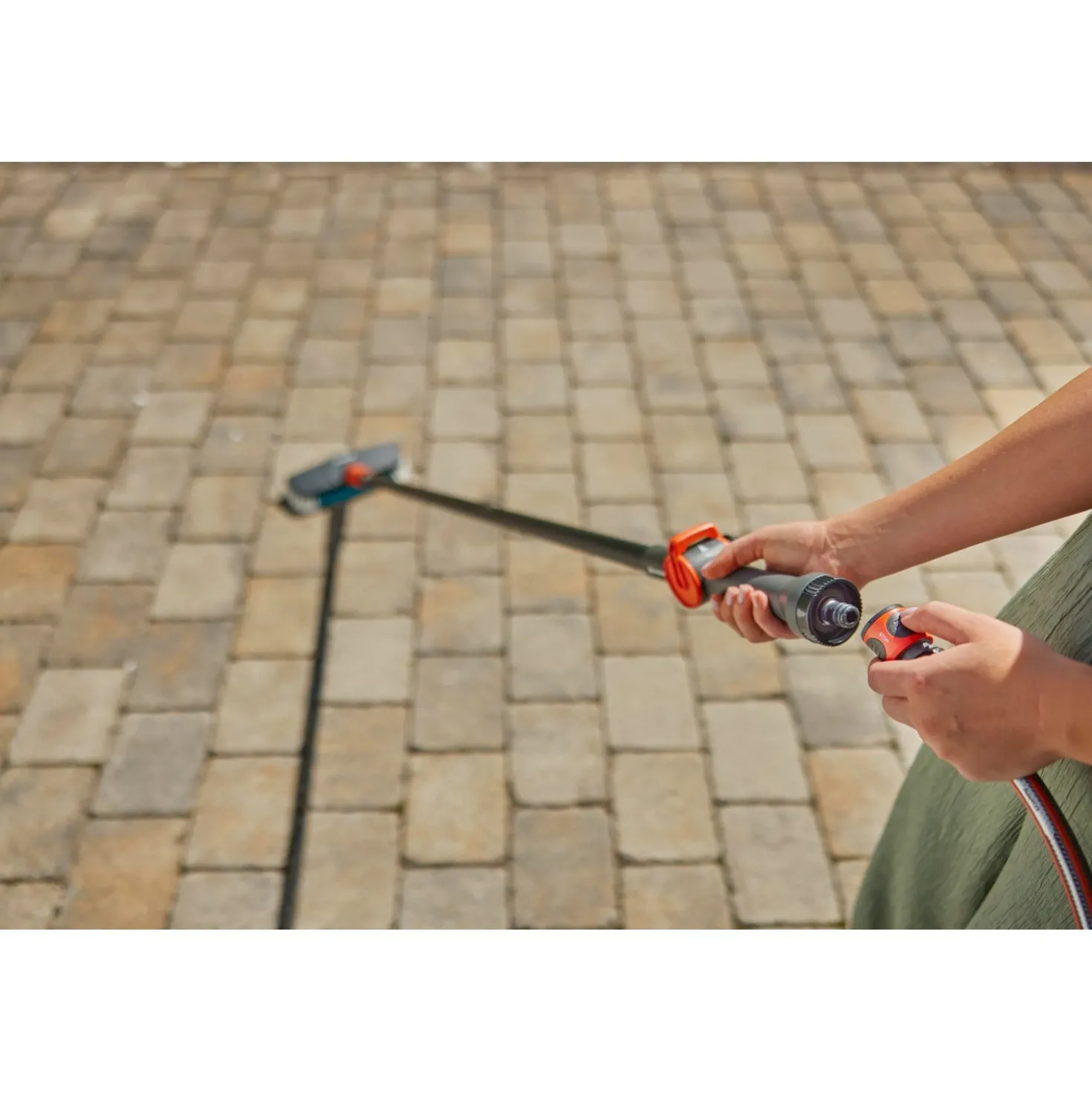 Manico Gardena Cleansystem M 150 cm antracite