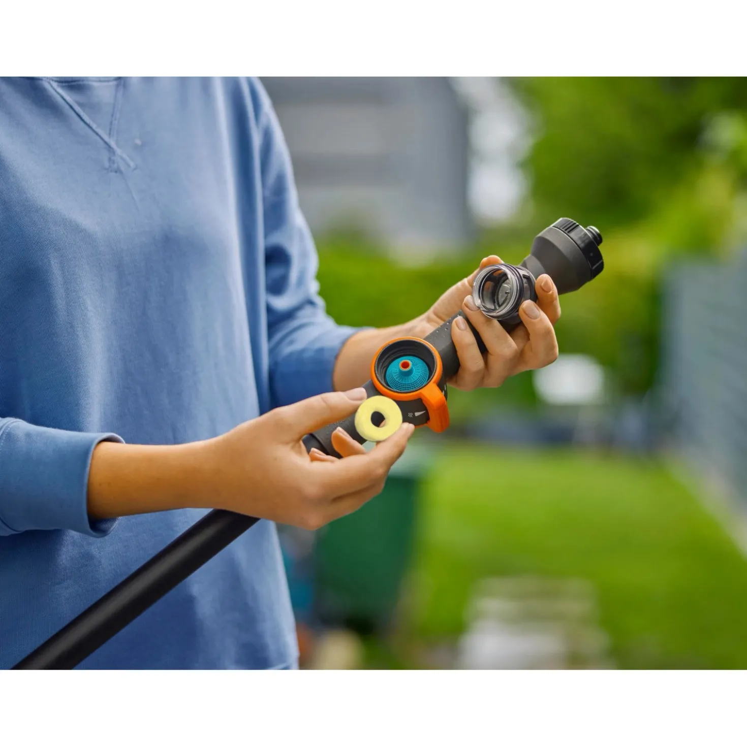 Manico Gardena Cleansystem M 150 cm antracite