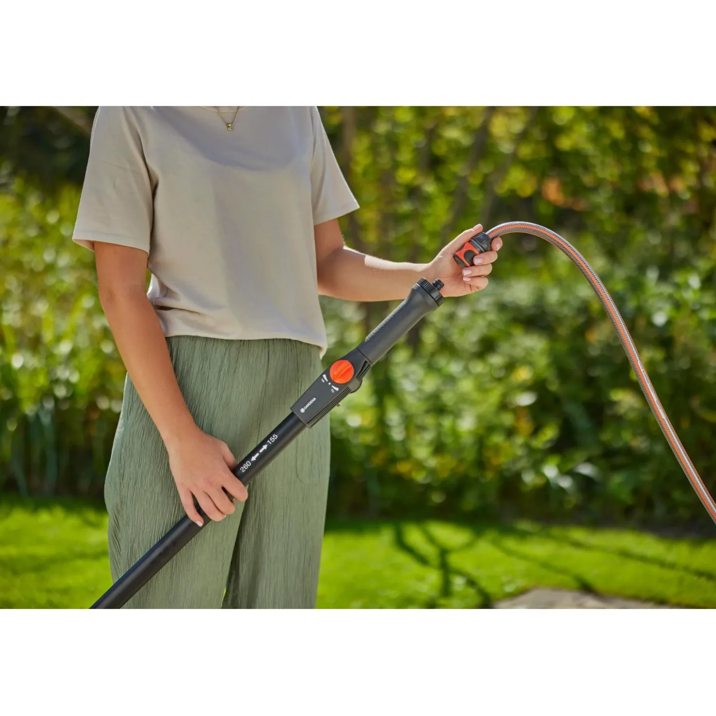Manico telescopico Gardena Cleansystem M - XL