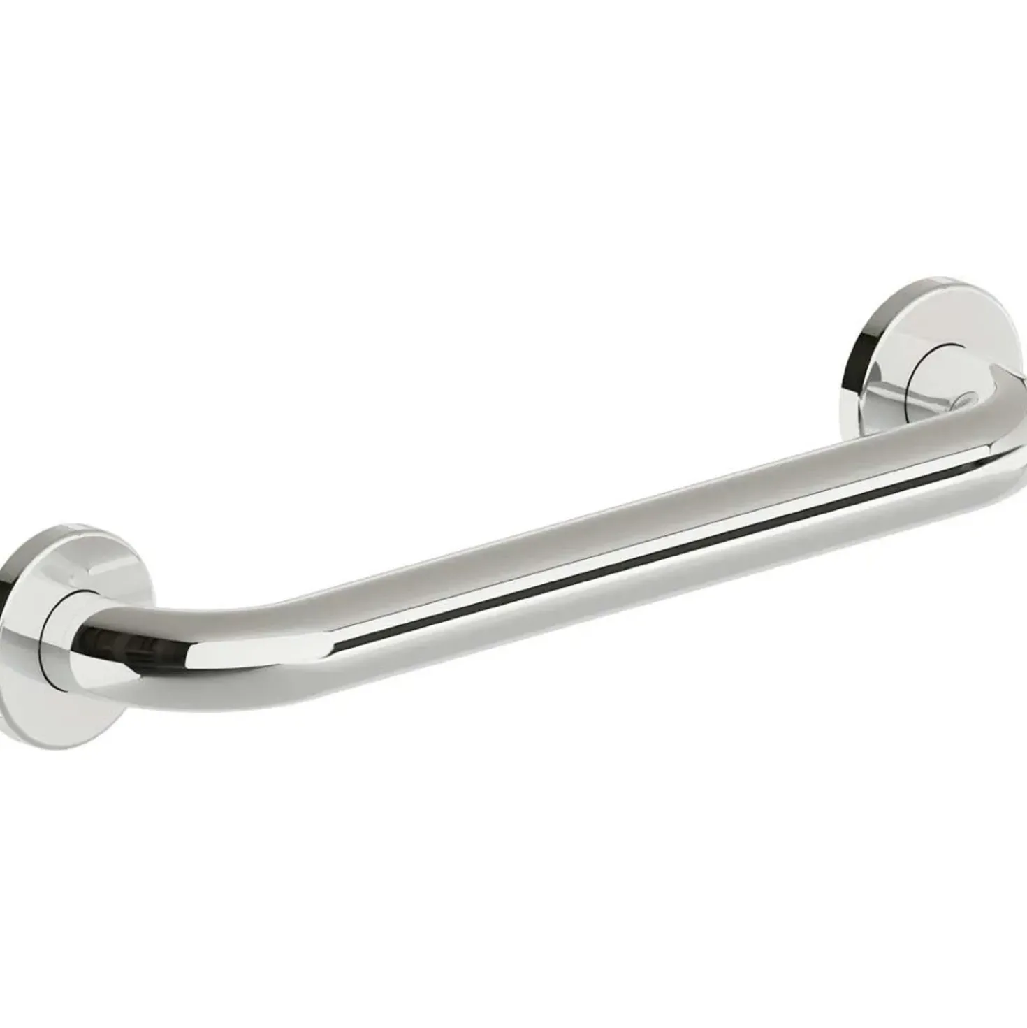 Maniglione bagno Idrostile kit montaggio 30 cm acciaio lucido