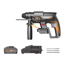 Martello demolitore a batteria Brushless Worx WX38120 V