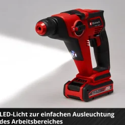 Martello tassellatore a batteria Einhell TE-HD 18/12 Li - Solo corpo macchina