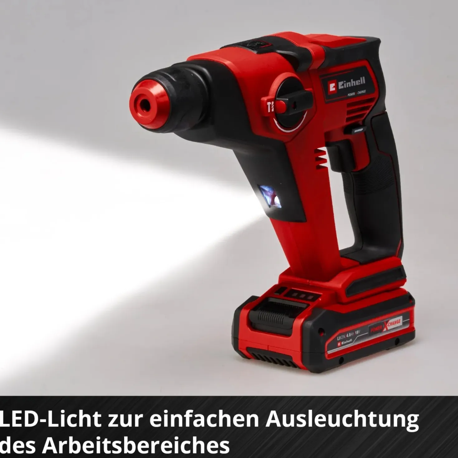 Martello tassellatore a batteria Einhell TE-HD 18/12 Li - Solo corpo macchina