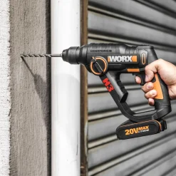 Martello tassellatore abatteria Worx WX390.9 20 V- solo corpo macchina
