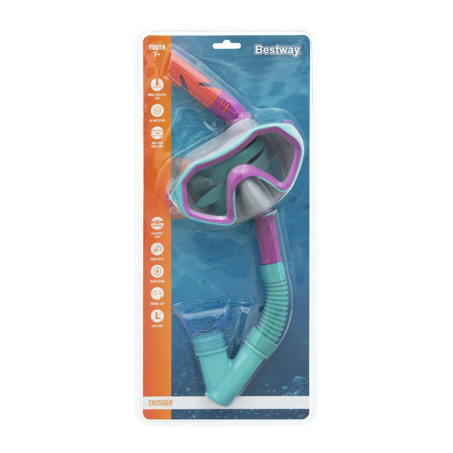 Maschera da snorkeling per bambini Bestway® Crusader™ 7+