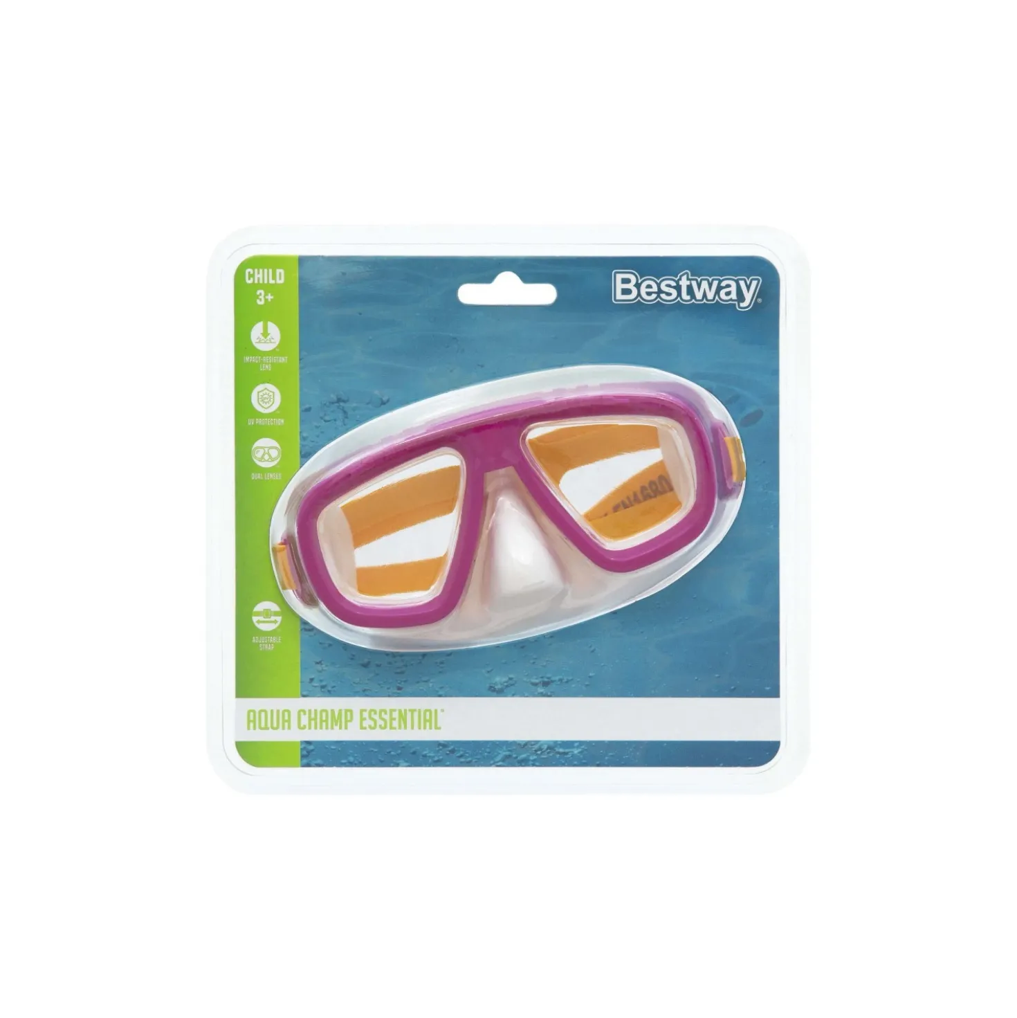 Maschera per bambini Bestway® Aqua Champ Essential™ 3+