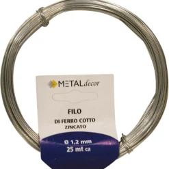 Matassina filo di ferro cotto zincato Ø 1,2 mm - 25 mt