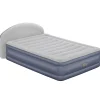Materasso matrimoniale LoungeLux™ con testiera 2,29x1,52x84 cm grigio