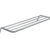 Mensola bagno a coste Idrostile 616x89 mm cromo