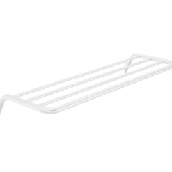 Mensola bagno a coste Idrostile 616x89 mm bianco